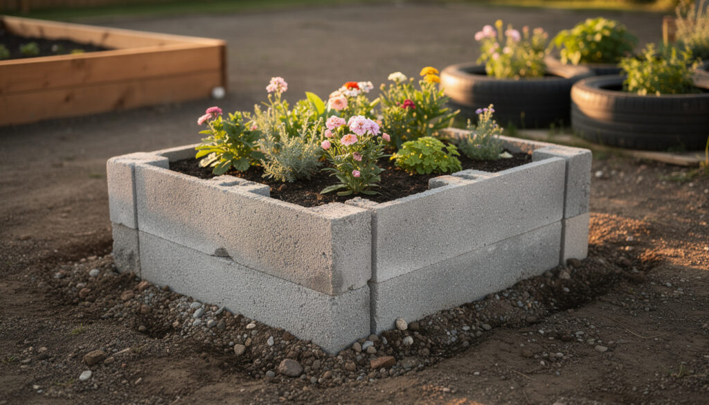 découvrez comment créer une jardinière en parpaing sans fondation grâce à nos techniques simples et explorez des alternatives pratiques pour aménager votre jardin facilement.