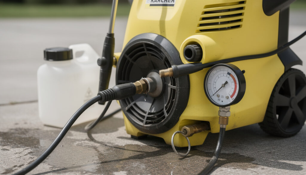 découvrez les solutions efficaces lorsque votre appareil kärcher tourne mais ne monte pas en pression. guide pratique pour diagnostiquer et réparer facilement.