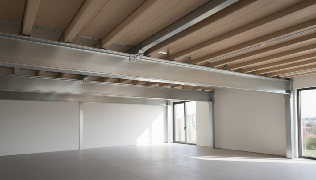 découvrez la portée maximale d'un plafond autoportant en m48 et les distances recommandées pour une installation sécurisée et efficace.