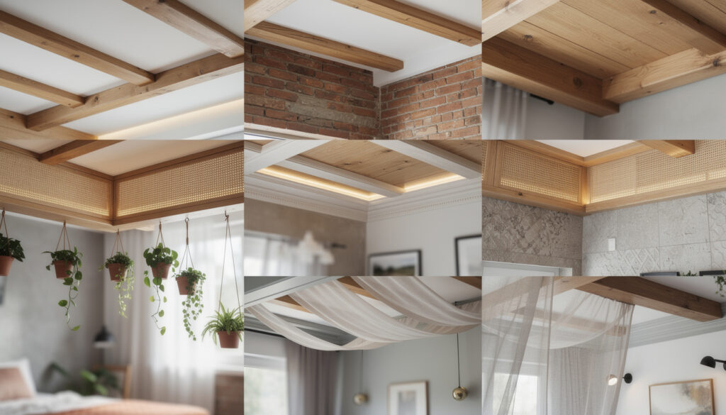 découvrez des idées et solutions pratiques pour aménager l'espace entre les poutres de votre plafond et sublimer votre intérieur.