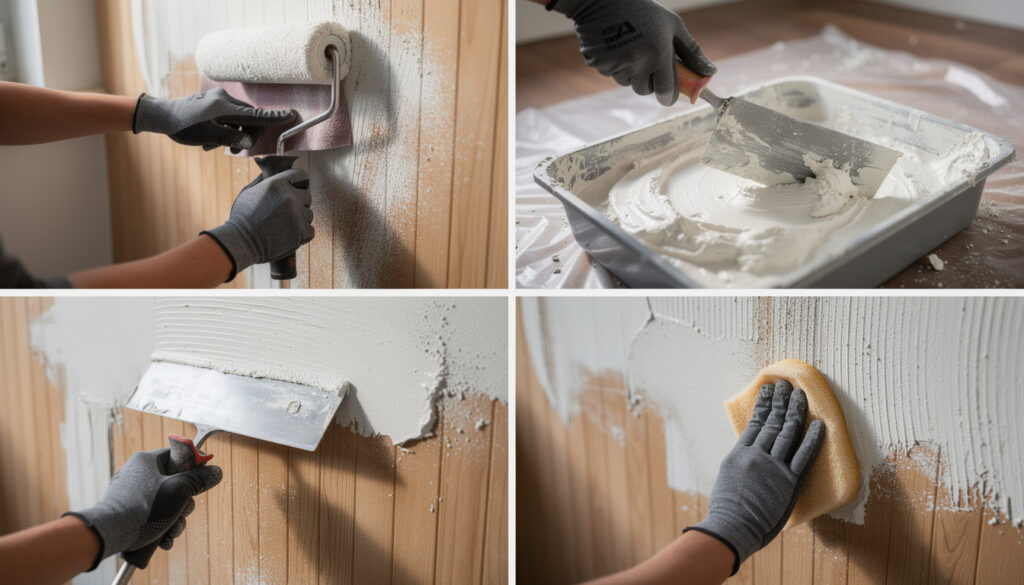 apprenez comment recouvrir du lambris avec de l'enduit grâce à notre guide étape par étape pour une finition parfaite et un intérieur rénové.